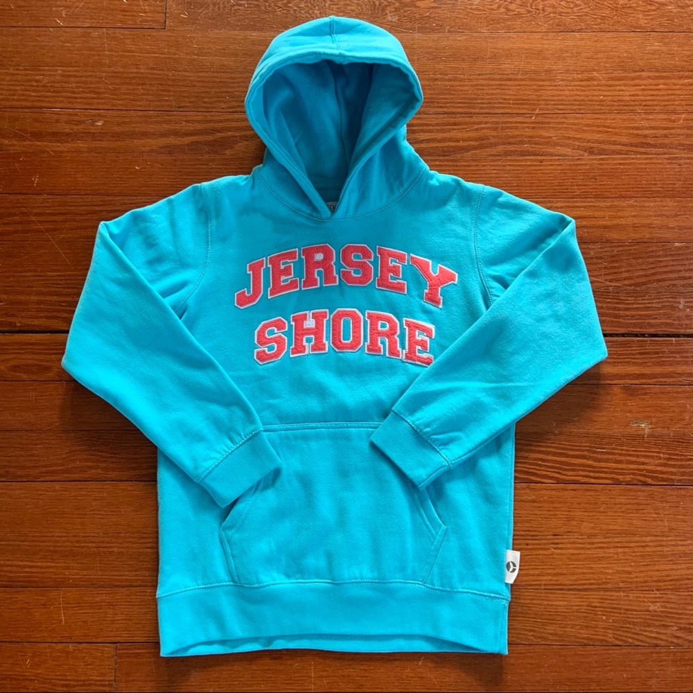 Jersey Shore Embroidered Hooded Sweatshirt